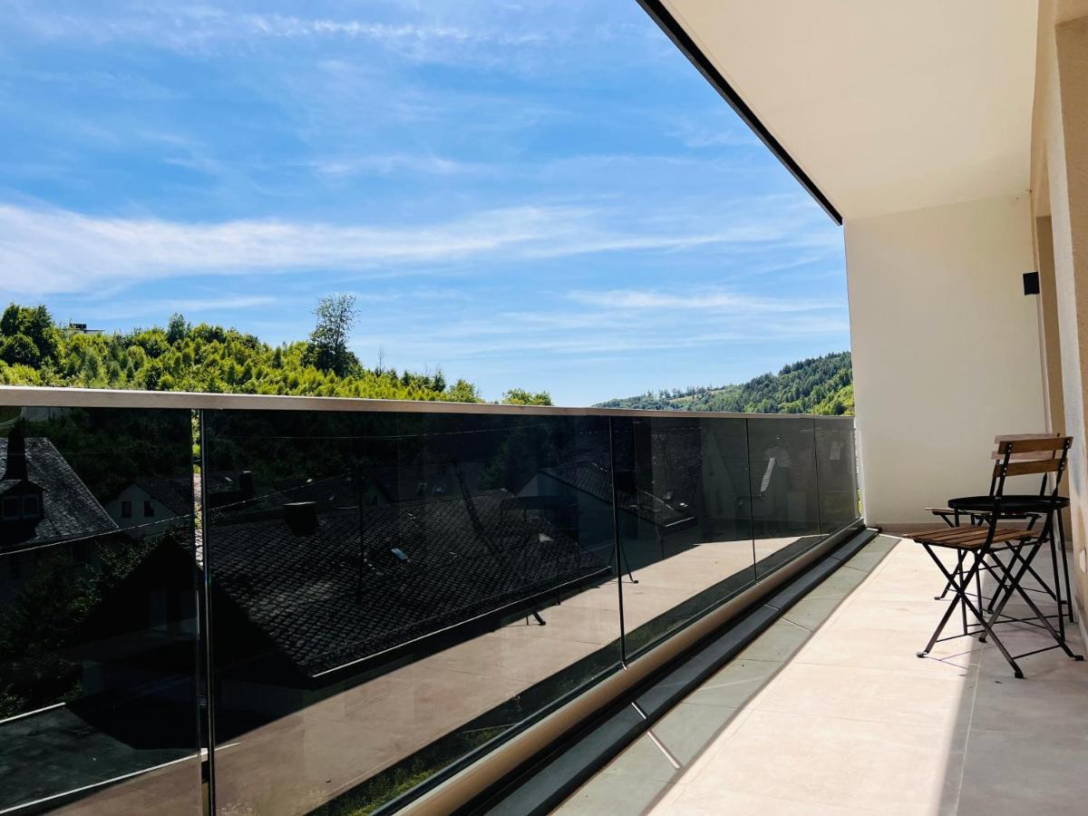 Idyllische Ferienwohnung Mit Balkon & Ausblick Arzbach Exterior photo